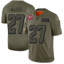 Men's Atlanta Falcons #27 Damontae Kazee Limited Camo 2019 Salute to Service Football Jersey