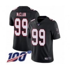 Men's Atlanta Falcons #99 Terrell McClain Black Alternate Vapor Untouchable Limited Player 100th Season Football Jersey