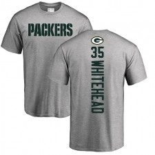 NFL Nike Green Bay Packers #35 Jermaine Whitehead Ash Backer T-Shirt