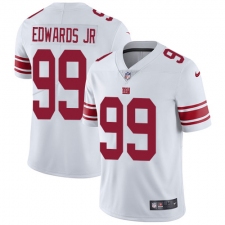 Men's Nike New York Giants #99 Mario Edwards Jr White Vapor Untouchable Limited Player NFL Jersey