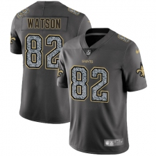 Men's Nike New Orleans Saints #82 Benjamin Watson Gray Static Vapor Untouchable Limited NFL Jersey