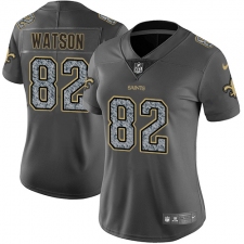 Women's Nike New Orleans Saints #82 Benjamin Watson Gray Static Vapor Untouchable Limited NFL Jersey