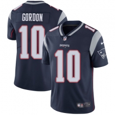 Youth Nike New England Patriots #10 Josh Gordon Navy Blue Team Color Vapor Untouchable Limited Player NFL Jersey