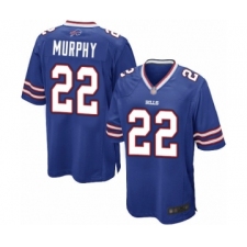 Men's Buffalo Bills #22 Marcus Murphy Game Royal Blue Team Color Football Jersey