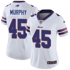 Women's Nike Buffalo Bills #45 Marcus Murphy White Vapor Untouchable Limited Player NFL Jersey