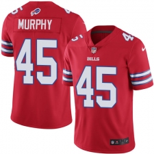 Youth Nike Buffalo Bills #45 Marcus Murphy Limited Red Rush Vapor Untouchable NFL Jersey