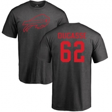 NFL Nike Buffalo Bills #62 Vladimir Ducasse Ash One Color T-Shirt