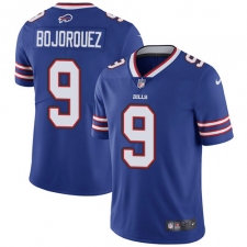 Men's Nike Buffalo Bills #9 Corey Bojorquez Royal Blue Team Color Vapor Untouchable Limited Player NFL Jersey