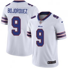 Men's Nike Buffalo Bills #9 Corey Bojorquez White Vapor Untouchable Limited Player NFL Jersey