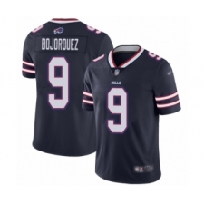 Women's Buffalo Bills #9 Corey Bojorquez Limited Navy Blue Inverted Legend Football Jersey