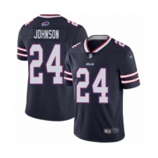 Women's Buffalo Bills #24 Taron Johnson Limited Navy Blue Inverted Legend Football Jersey