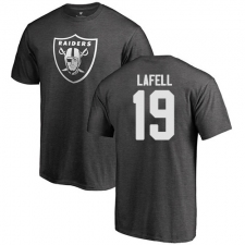 NFL Nike Oakland Raiders #19 Brandon LaFell Ash One Color T-Shirt