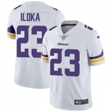 Youth Nike Minnesota Vikings #23 George Iloka White Vapor Untouchable Limited Player NFL Jersey