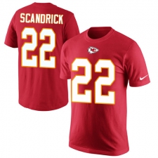 NFL Men's Nike Kansas City Chiefs #22 Orlando Scandrick Red Rush Pride Name & Number T-Shirt