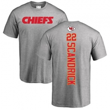 NFL Nike Kansas City Chiefs #22 Orlando Scandrick Ash Backer T-Shirt