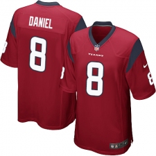 Men's Nike Houston Texans #8 Trevor Daniel Game Red Alternate NFL Jersey