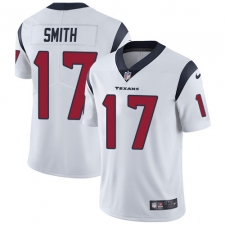 Men's Nike Houston Texans #17 Vyncint Smith White Vapor Untouchable Limited Player NFL Jersey