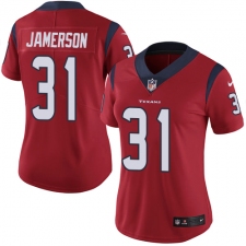 Women's Nike Houston Texans #31 Natrell Jamerson Red Alternate Vapor Untouchable Limited Player NFL Jersey