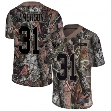 Youth Nike Houston Texans #31 Natrell Jamerson Limited Camo Rush Realtree NFL Jersey