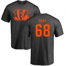 NFL Nike Cincinnati Bengals #68 Bobby Hart Ash One Color T-Shirt