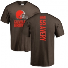 NFL Nike Cleveland Browns #55 Genard Avery Brown Backer T-Shirt