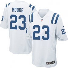 Men's Nike Indianapolis Colts #23 Kenny Moore Game White NFL Jersey