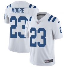 Men's Nike Indianapolis Colts #23 Kenny Moore White Vapor Untouchable Limited Player NFL Jersey