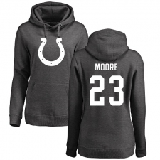 NFL Women's Nike Indianapolis Colts #23 Kenny Moore Ash One Color Pullover Hoodie