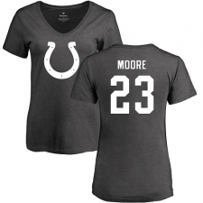 NFL Women's Nike Indianapolis Colts #23 Kenny Moore Ash One Color T-Shirt