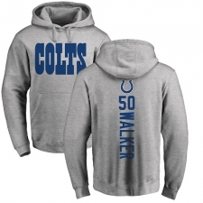 NFL Nike Indianapolis Colts #50 Anthony Walker Ash Backer Pullover Hoodie