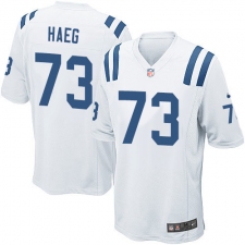 Men's Nike Indianapolis Colts #73 Joe Haeg Game White NFL Jersey