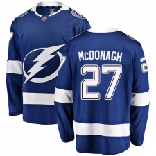 Youth Tampa Bay Lightning #27 Ryan McDonagh Fanatics Branded Royal Blue Home Breakaway NHL Jersey