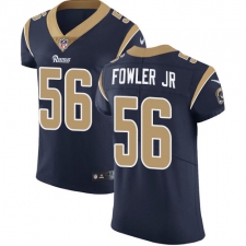 Men's Nike Los Angeles Rams #56 Dante Fowler Jr Navy Blue Team Color Vapor Untouchable Elite Player NFL Jersey
