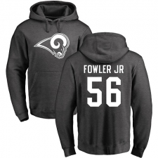 NFL Nike Los Angeles Rams #56 Dante Fowler Jr Ash One Color Pullover Hoodie