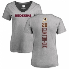 NFL Women's Nike Washington Redskins #20 Ha Clinton-Dix Ash Backer T-Shirt