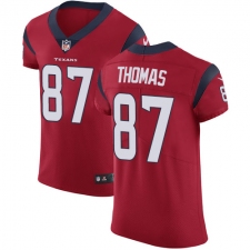 Men's Nike Houston Texans #87 Demaryius Thomas Red Alternate Vapor Untouchable Elite Player NFL Jersey
