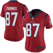 Women's Nike Houston Texans #87 Demaryius Thomas Red Alternate Vapor Untouchable Limited Player NFL Jersey
