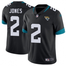 Youth Nike Jacksonville Jaguars #2 Landry Jones Black Team Color Vapor Untouchable Limited Player NFL Jersey