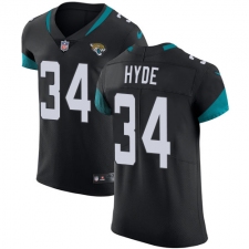 Men's Nike Jacksonville Jaguars #34 Carlos Hyde Black Team Color Vapor Untouchable Elite Player NFL Jersey
