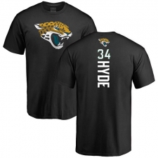 NFL Nike Jacksonville Jaguars #34 Carlos Hyde Black Backer T-Shirt