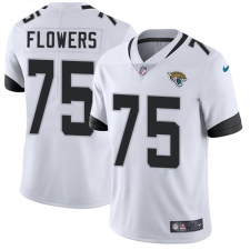 Youth Nike Jacksonville Jaguars #75 Ereck Flowers White Vapor Untouchable Limited Player NFL Jersey