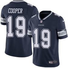 Men's Nike Dallas Cowboys #19 Amari Cooper Navy Blue Team Color Vapor Untouchable Limited Player NFL Jersey