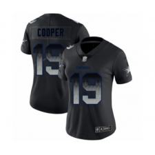 Women's Dallas Cowboys #19 Amari Cooper Black Smoke Fashion Limited Football Jersey
