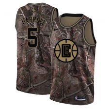 Men's Nike Los Angeles Clippers #5 Montrezl Harrell Swingman Camo Realtree Collection NBA Jersey