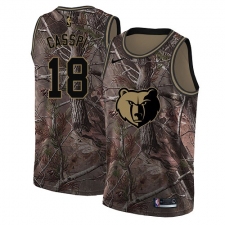 Men's Nike Memphis Grizzlies #18 Omri Casspi Swingman Camo Realtree Collection NBA Jersey