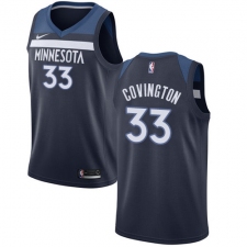 Youth Nike Minnesota Timberwolves #33 Robert Covington Swingman Navy Blue NBA Jersey - Icon Edition
