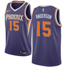 Men's Nike Phoenix Suns #15 Ryan Anderson Swingman Purple NBA Jersey - Icon Edition