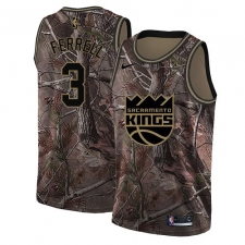 Men's Nike Sacramento Kings #3 Yogi Ferrell Swingman Camo Realtree Collection NBA Jersey