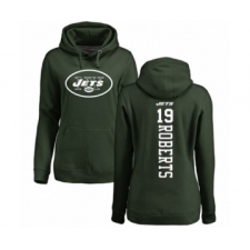 NFL Women's Nike New York Jets #19 Andre Roberts Green Backer Pullover Hoodie