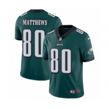 Youth Nike Philadelphia Eagles #80 Jordan Matthews Midnight Green Team Color Vapor Untouchable Limited Player NFL Jersey